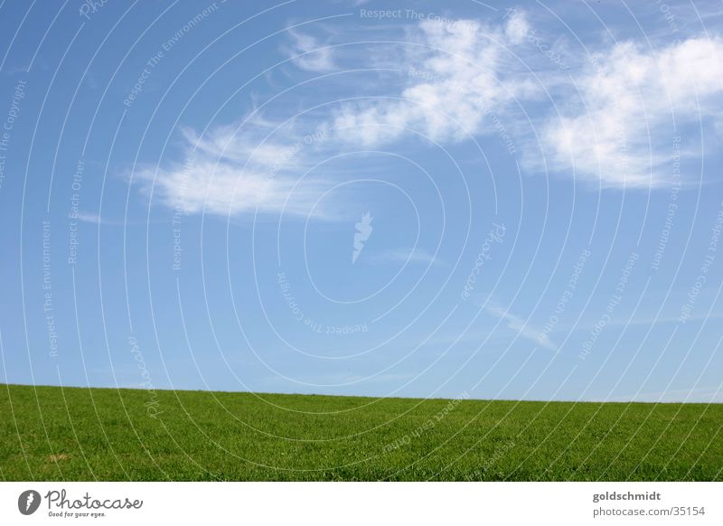 vastness Black Forest Flat Meadow Green Background picture Graphic Simple Grass Clouds Mountain Sky Blue Lawn