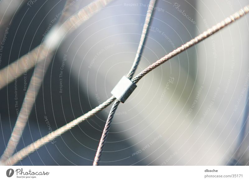 grid fence Stuttgart Lookout tower Wire netting high-altitude park stal rope