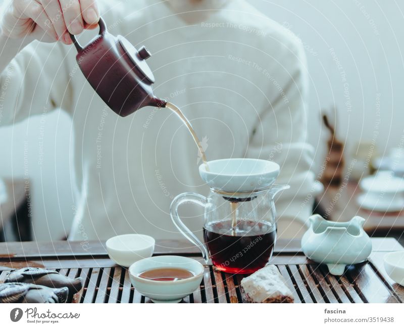 Chinese Puerh Tea Ceremony A Royalty Free Stock Photo From Photocase