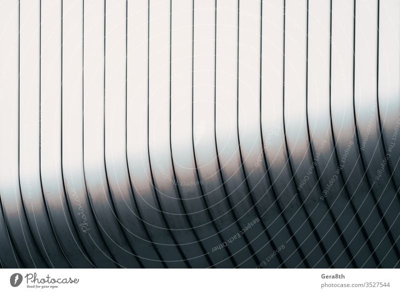 gray curved wall of a modern building abstract abstract background abstract pattern abstraction aluminum architecture backdrop bend blank construction design