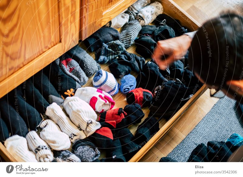 A man who likes order and sorts the socks in the drawer :D Arrangement Sock drawer Meticulous Marie Kondō Tidy up pedantic Conscientiously Petit bourgeois exact