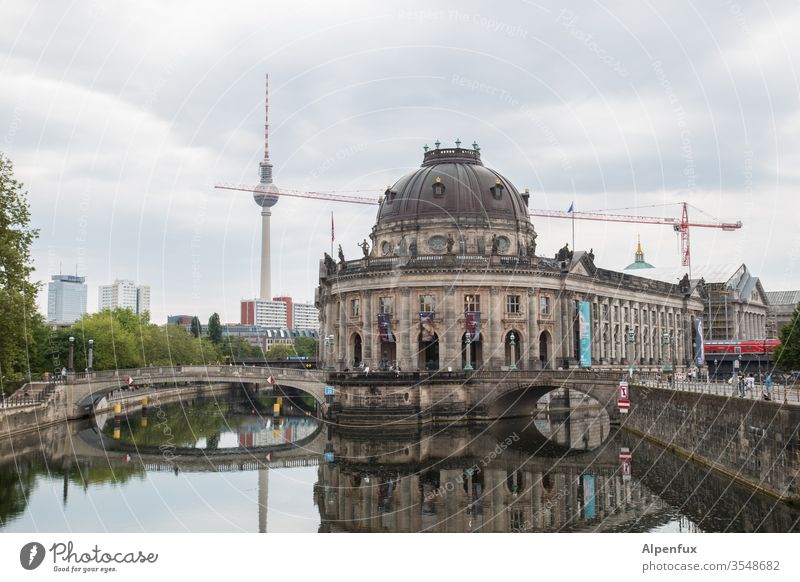 Berlin ball skewer Downtown Berlin Capital city Exterior shot Architecture Germany Berlin TV Tower Tourist Attraction Landmark Television tower Town