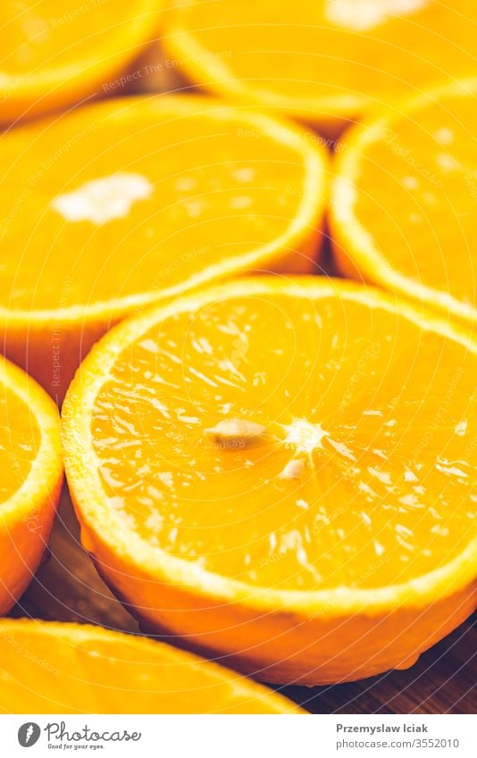 Orange background. Closeup of half cut fruits Freshness abstract bio blue citrus closeup color diet food fresh health healthy in half juicy natural nature