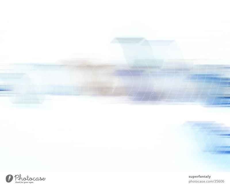 abstract 001 Cyan White - a Royalty Free Stock Photo from Photocase