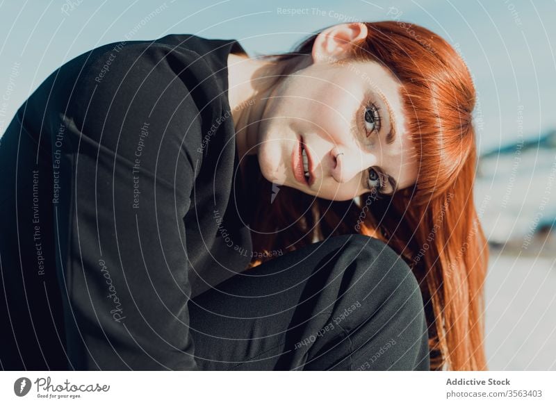 portrait of beautiful natural breasts of naked woman in red and black color  Stock Photo - Alamy