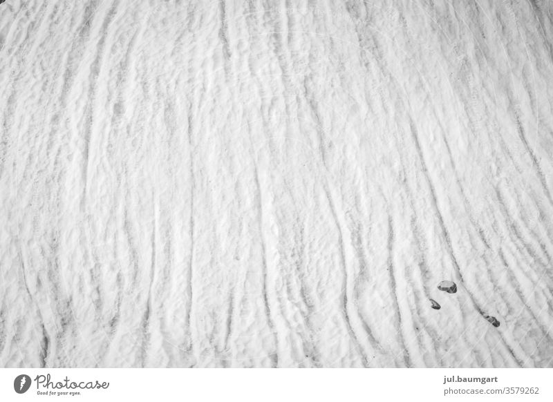 Residual snow in June Mountain Snow Neutral Background White Structures and shapes residual snow