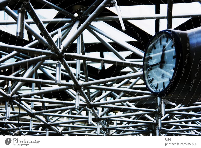 It's time. Steel Clock Time Date Departure Lateness Obscure Grid. Metal Haste Airport