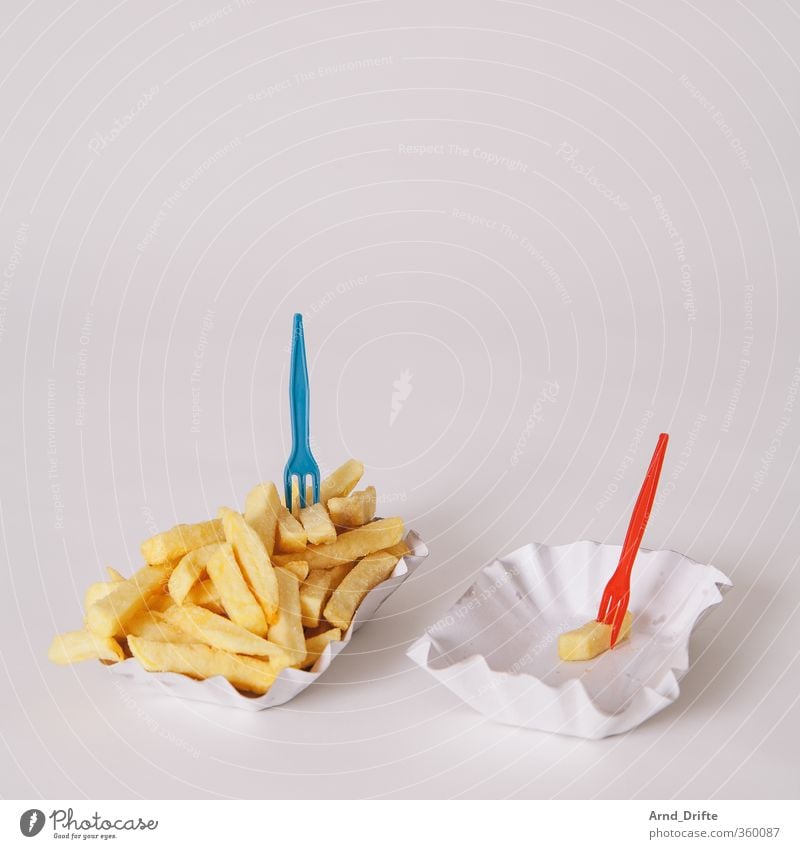 fries Healthy Eating Dish Food photograph Sadness Loneliness Relationship Part 1 Large Small Many Few Unclear Multilayered Limit Scrimp Diminish Diagram