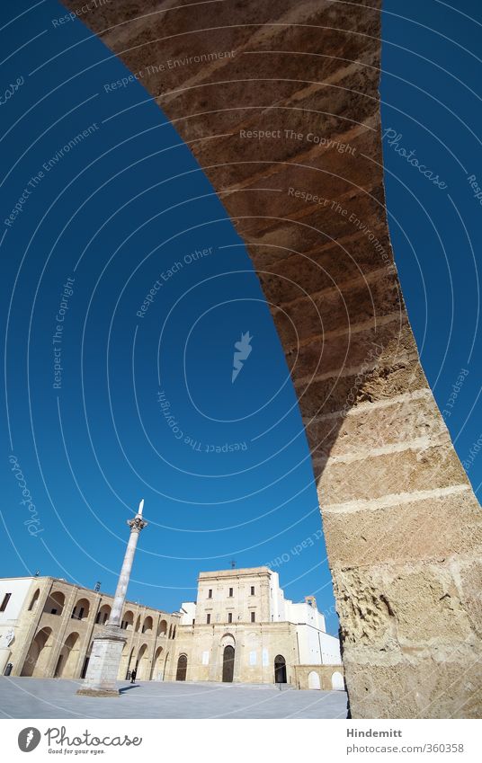 Santa Maria di Leuca Sky Cloudless sky santa maria di leuca Italy Port City Deserted Church Dome Tower Gate Manmade structures Building Architecture