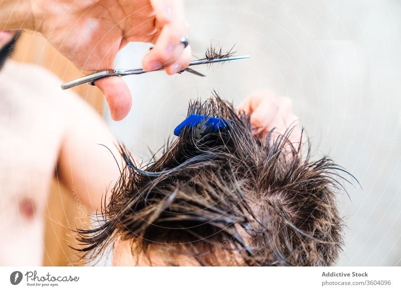 Hairdressing scissors Stock Photos, Royalty Free Hairdressing scissors  Images