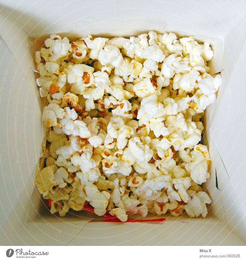 PopCorn Food Candy Nutrition Fast food Bowl Feasts & Celebrations Delicious Sweet Unhealthy Popcorn Maize Grain Cinema Food photograph Colour photo Close-up