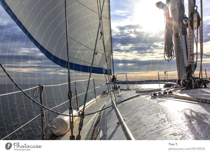Weather ok Sailing ship Watercraft Ocean Sailboat Navigation Exterior shot Colour photo Deserted Boating trip Vacation & Travel Day Summer Yacht Adventure