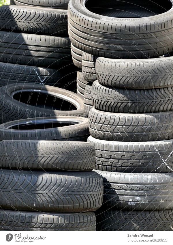 Car Tyres Car tire Tire winter tyres summer tyre storage Storage Workshop tyre change Rubber tires vulcanize scrap tyres Special waste Disposal Recycling