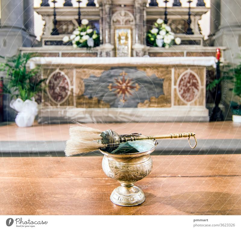 blessed water ready to welcome the faithful, believers and the whole world francesco mass pyx contain wine hosts blood body communion confirmation marriage