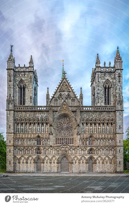 Trondheim Nidaros Cathedral cathedral trondheim norway nidaros church gothic europe architecture norwegian religion landmark scandinavia city building medieval