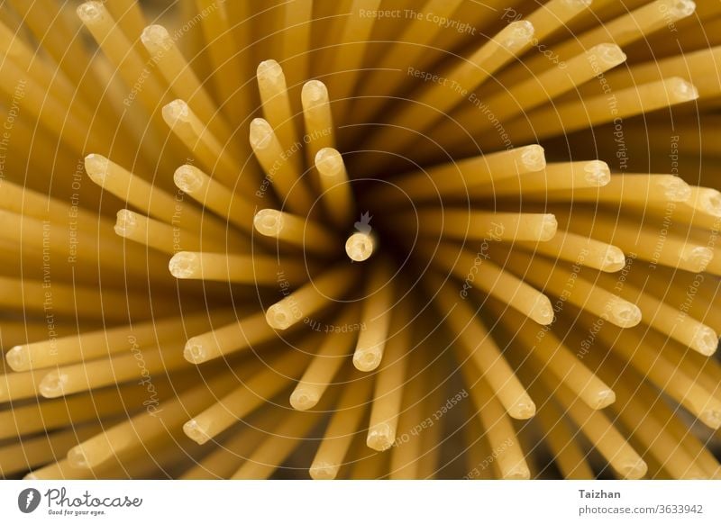 Spaghetti Top View. Abstract background raw cuisine food menu restaurant ingredient pasta spaghetti cooking dinner dish top view artistic horizontal italian