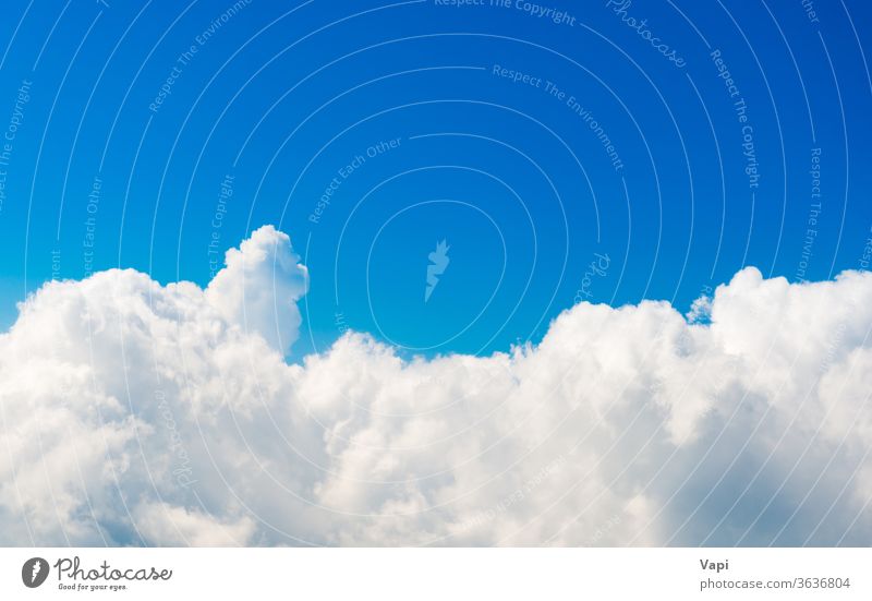 sky, blue sky soft cloud with fluffy clouds big, sky blue cloud background,  cloud landscape sky clear Stock Photo