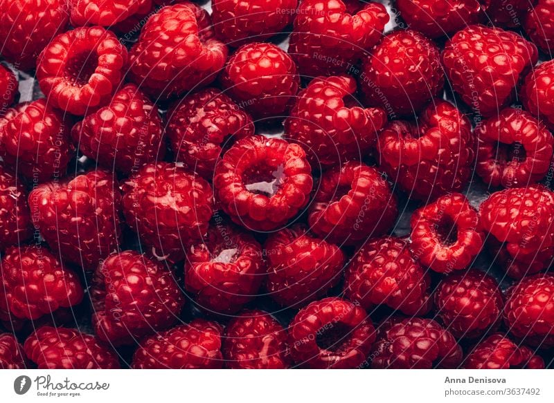 Fresh raspberries background raspberry summer ripe delicious macro nutrition tasty diet red food sweet nutritious garden top view flat lay healthy nature mix
