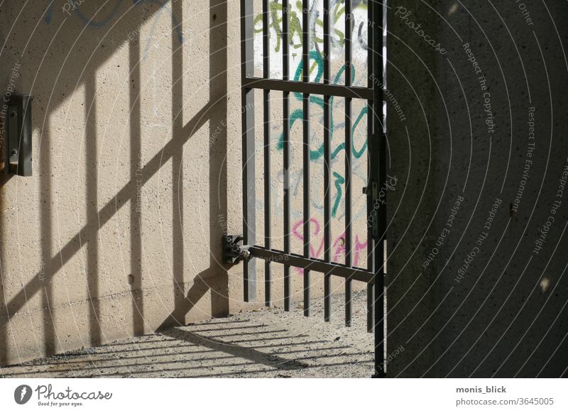 Wall old historical prison wall Summer berlinmitte Wall (barrier) street urban cities cell moabit Wall (building) Facade Town Exterior shot Old Deserted