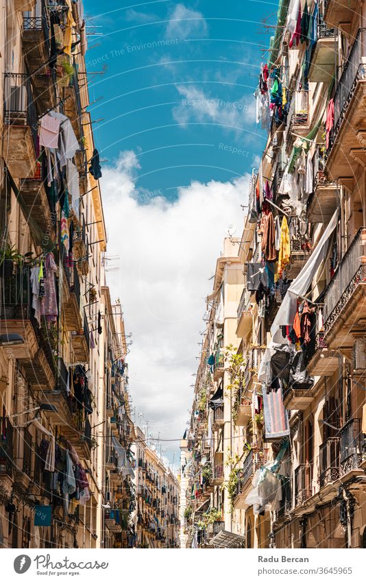 Gothic Quarter Building Architecture In City Of Barcelona, Spain spain barcelona spanish landmark europe town architectural catalonia street urban ancient