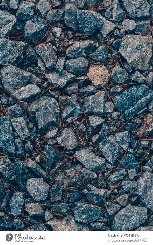 Soil pebbles, stones soil nature beach coast Nature background Colour photo Stone
