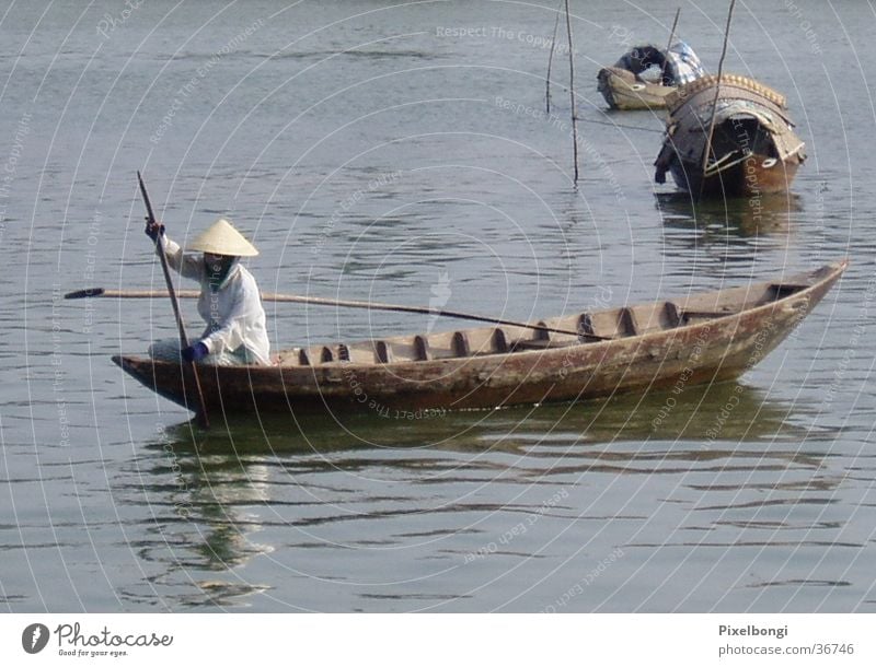 The Fisher King Fisherman Vietnam Calm Wanderlust sampan River Poverty Vacation & Travel