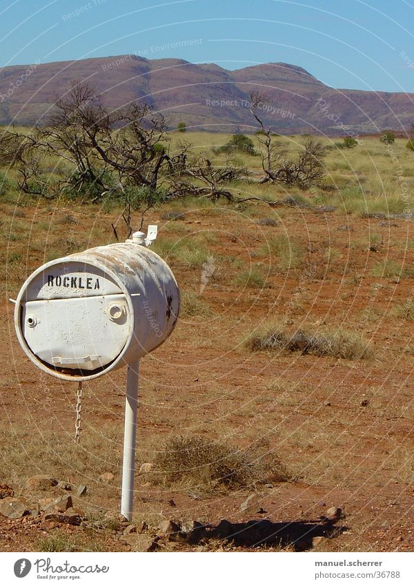 post! Outback Mailbox Australia Loneliness Far-off places wide plane Farm