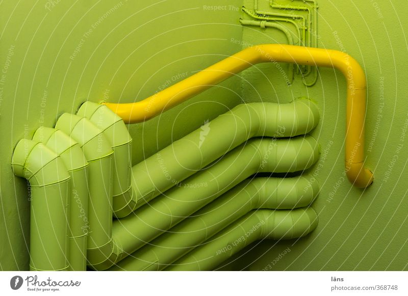 in the green Green Yellow Pipe Wall (building) Building Provision Transmission lines Conduit bundled
