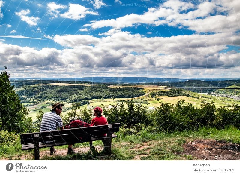 conversations recover rest Break Leisure and hobbies Vacation & Travel Boy (child) Man Child Parents Love Family & Relations Hiking Father Son Summer Nature