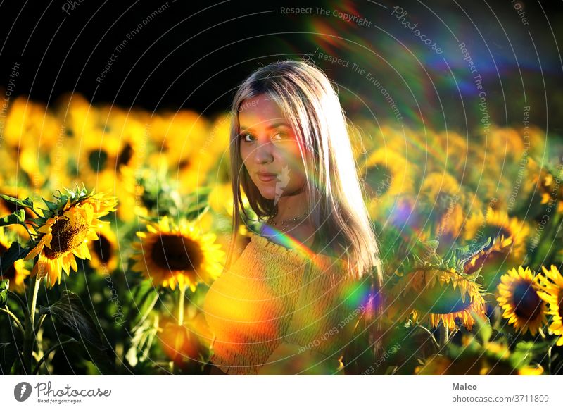 A pretty girl in the countryside - a Royalty Free Stock Photo from Photocase