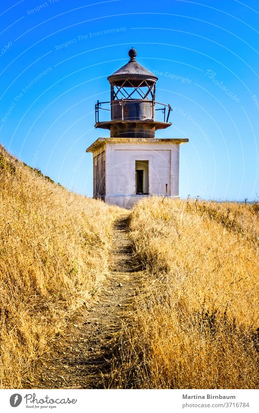 The abandoned Punta Gorda Lighthouse on the Lost Coast, California USA california lighthouse coast gorda punta lost punta gorda pacific ocean
