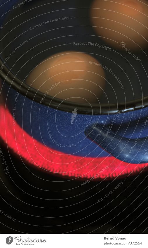 breakfast rounding off Egg dishes Nutrition Breakfast Eating Wait Enamel Pot Stove & Oven Cooking Water Hen's egg Blue Red Black Round Warmth Hot plate