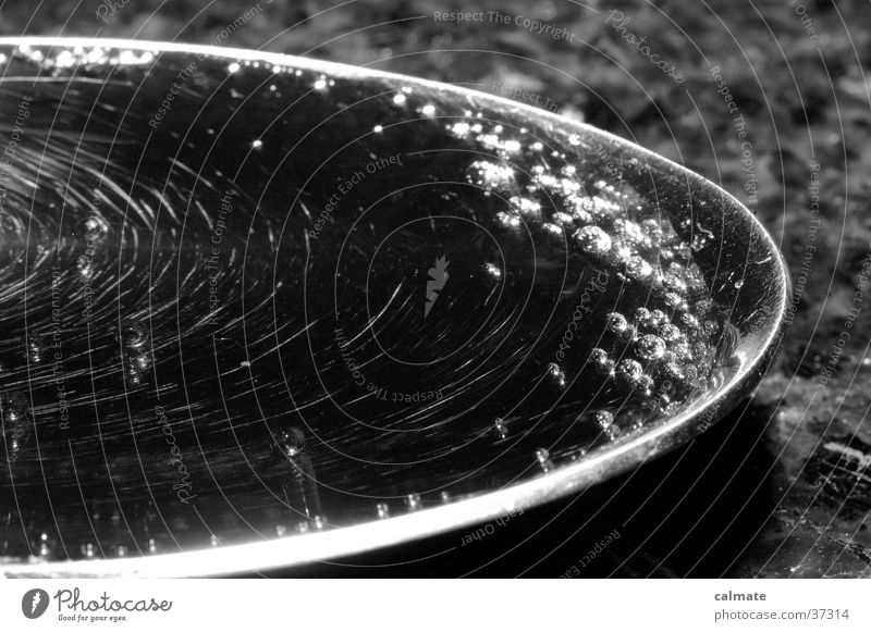 Spoon full of cocacola..Right;) Cola Carbonic acid Black White Cutlery Macro (Extreme close-up) Close-up marble table Bubble