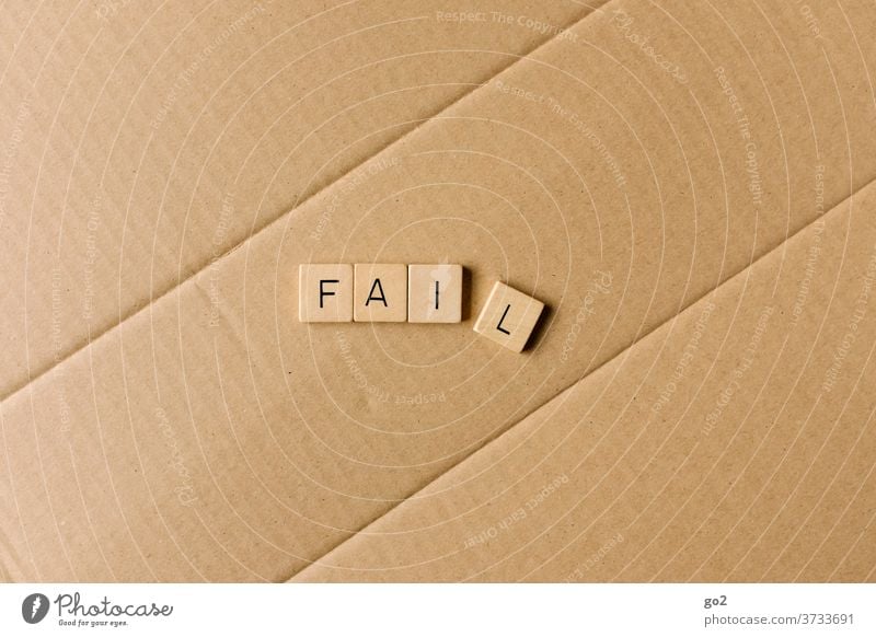 fail Adversity failure False Error unlucky Fiasco fear of failure Flunk Breakdown Broken Jinx Letters (alphabet) typo Typography Characters Word Text