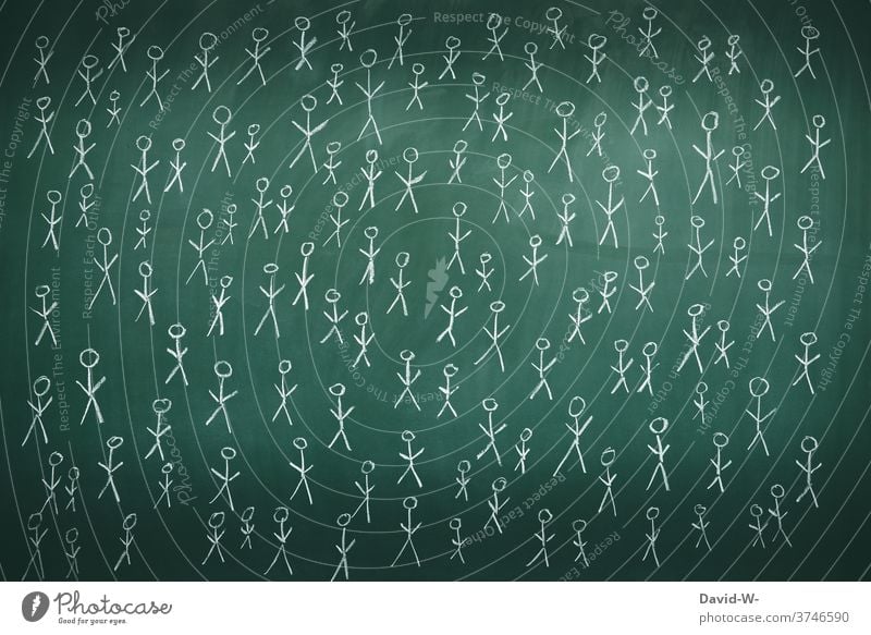 numerous people Crowd of people Stick figure Many Humanity mass Strike Collection quantity