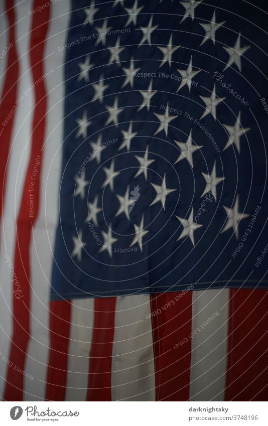 American Flag Patch Isolated Stock Photo - Download Image Now - Textile  Patch, American Flag, Flag - iStock