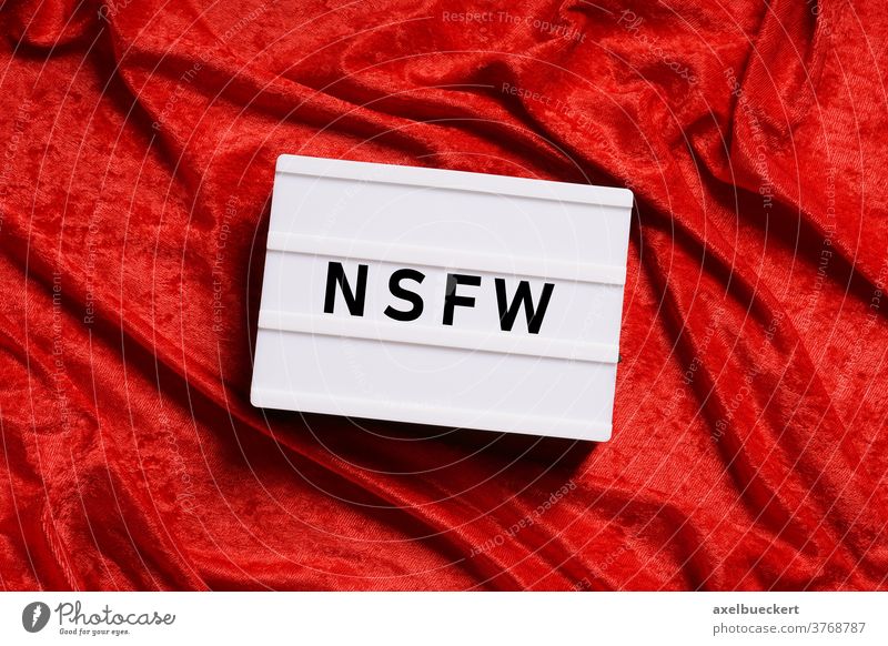 nfsw is internet slang for not safe for work nsfw censorship nudity porn pornography profanity violence sex inappropriate censored xxx adult content unsuitable