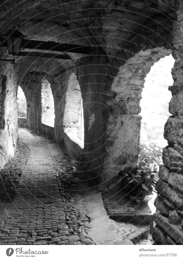 archi II Light Historic Architecture Shadow Shcblack-white Corridor