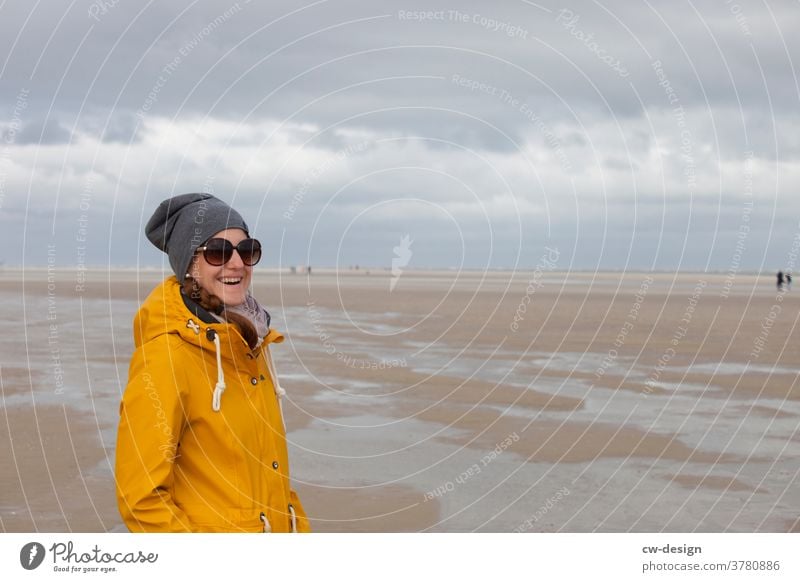 woman on the beach Woman Beach Sandy beach Vacation & Travel Sun coast Water