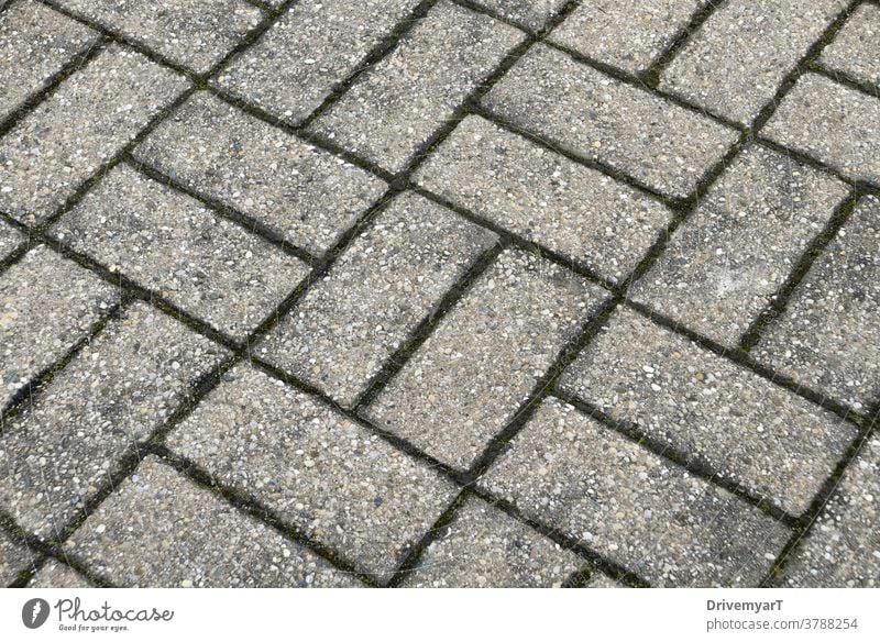 Rectangles floor pattern (diagonal top angle view) rectangle rectangles asphalt ground stone grey geometry geometric background exterior rough scratchy harsh