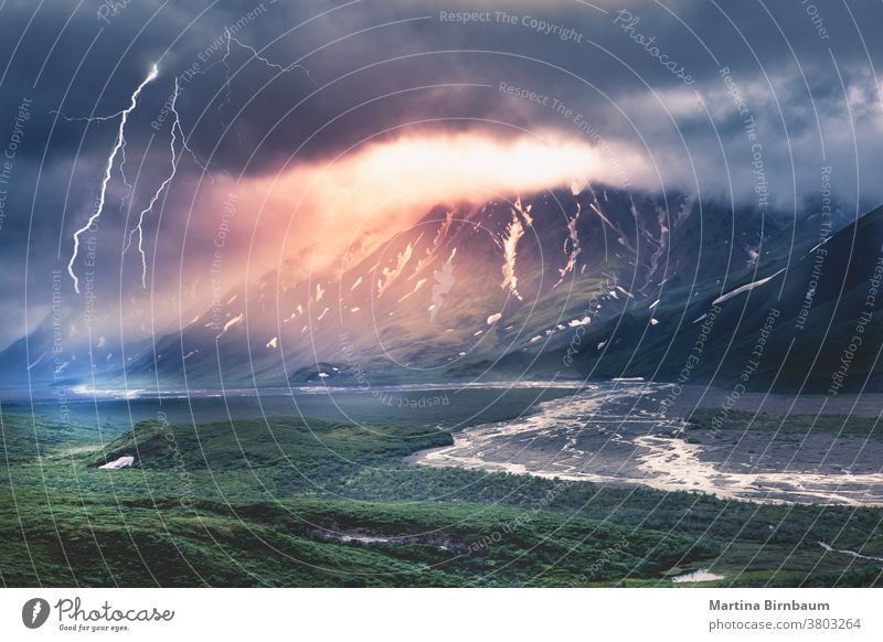 Thunderstorm in Wilderness