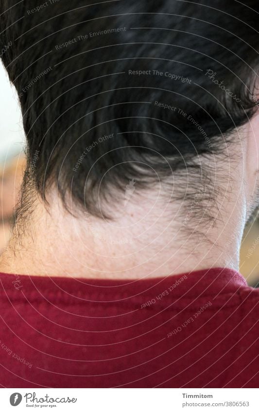 Neck Hair Man Young A Royalty Free Stock Photo From Photocase