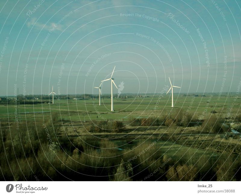 wind farm Wind energy plant Mill Meadow Science & Research Sky Landscape