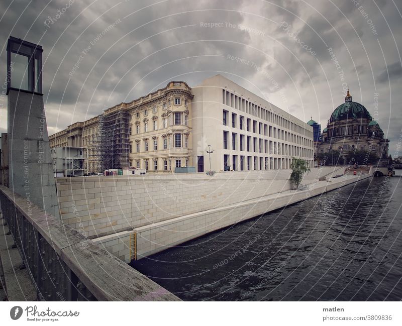 Humboldt Forum Berlin Capital city Architecture Landmark Manmade structures Tourist Attraction Downtown Exterior shot Colour photo Germany Construction site