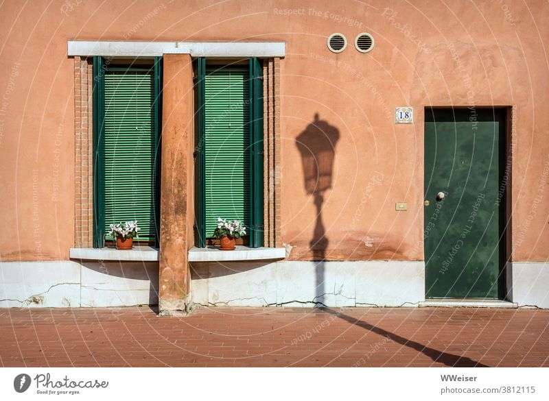 The blinds are closed, so the heat of the afternoon stays outside ardor Summer Sunlight Venice South Italy Hot sunny Afternoon Evening Window Roller blinds