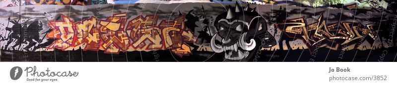 Graffiti Panorama Panorama (View) Style Photographic technology Large Panorama (Format)