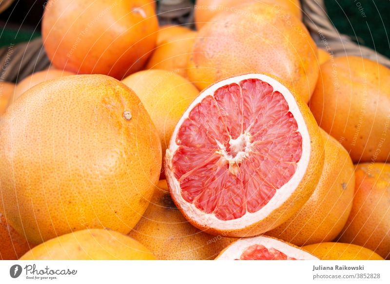 Cuts Orange Fruit Healthy Vitamin Nutrition Food Colour photo Organic produce Healthy Eating Vegetarian diet Vitamin C Food photograph Delicious Vitamin-rich