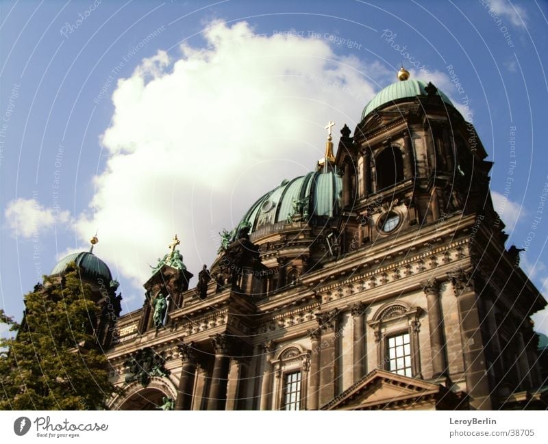 Berlin Cathedral Building House of worship Dome Sky