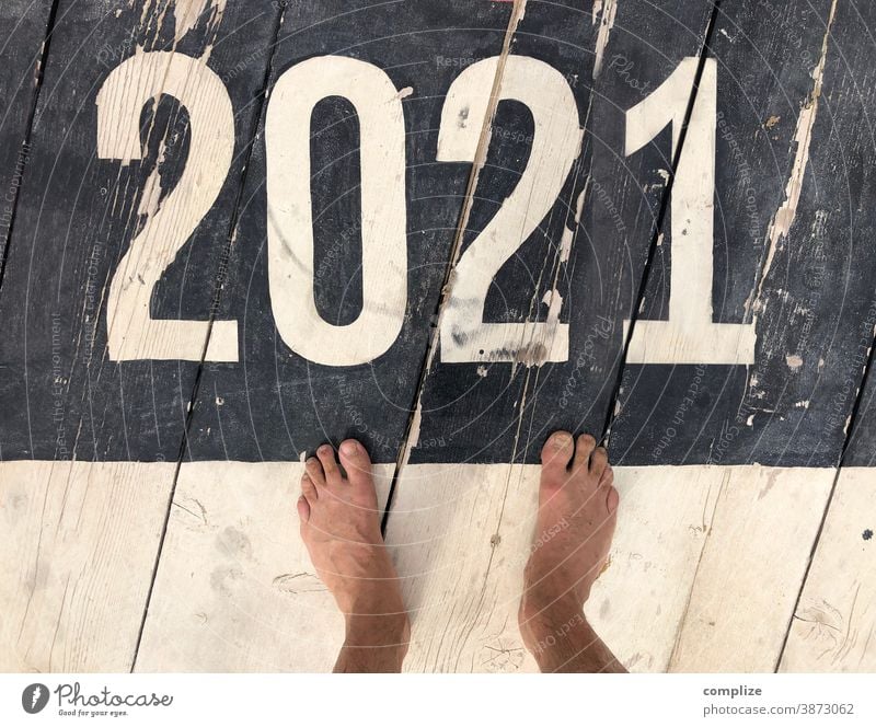 What will 2021 bring? Patina Retro vintage twenty 2020 virus Beach Feet Bird's-eye view annual review wooden floor number figures Future covid-19 coronavirus