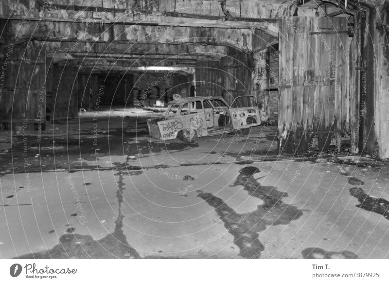 Parking Garage Underground Interior, Neon Lights In Dark Industrial  Building, Modern Public Construction Stock Photo, Picture and Royalty Free  Image. Image 21403100.